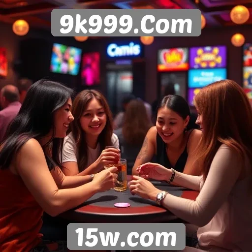 Funcionalidades de interação social em 9k999.Com